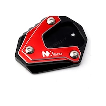 Dashanshop Honda Nx500 Nx400 2023-2025 Cnc Alüminyum Yan Ayaklık Destek Braketi Red Stand