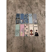 10lu Karışık Desenli Kitap Ayraç Seti Pytkkayr0011