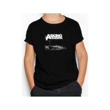 Zepplin Giyim Asking Alexandria Stand Up And Screen Siyah Çocuk Tişört Siyah
