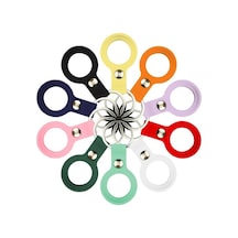 Airtag Uyumlu Silikon Anahtarlık Kılıf Airtag Uyumlu Koruma Silikon Kılıf