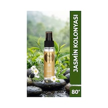Jasmin Kolonyası 60 Ml Sprey Beyaz Çiçek Cep Boy Seyahat Hediyelik %80 Alkollü