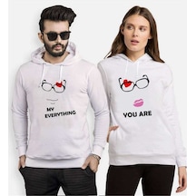 Tshirthane My Everything Sevgili Kombinleri Kapüşonlu Kombini