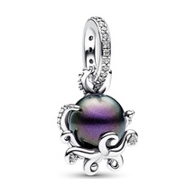 Nur Silver Küçük Denizkızı Ursula Sallantılı Gümüş Charm - NUR-CM00379