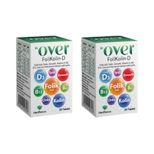 Dr. Over FoliKolin-D Gıda Takviyesi 2 x 30 Tablet