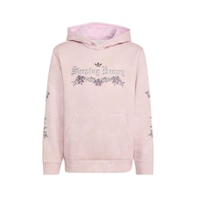 Adidas Çocuk Sweatshirt Adıdas Dısney Vıllaıns Loose Washed Gfx Hoodıe Kr4653 Pembe