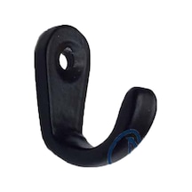 Tekli Bijuteri, Dekor Askısı - Siyah, 100 Adet, 10x18x22 Mm Diğer