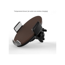 Muduan Qi 15w Otomatik Sıkma Araç Cep Telefonu Tutucu Kablosuz Şarj - Mizaç Kahverengi Hava Çıkışı Kablosuz Olmayan Şarj Havalandırma Pkodm9