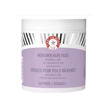 First Aid Beauty Ingrown Hair Pads - Batık Tüyler İçin Biyolojik Olarak Bozunabilen Diskler X60