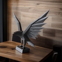 3d 15 Cm Kartal Figürü Heykel Masanız İçin Modern Ve Estetik Dekor