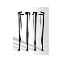 47cm-4'lü Demir Masa Ayak, Demir Ayak , Dresuar Ayağı, Masa Ayağı, Demir Ayaklar, Masa Ayakları 001