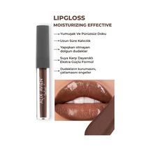 Uzun Süre Kalıcı Yapışkan His Bırakmayan Nemlendirici Dudak Parlatıcısı - Lipgloss 11 Chocolate Kiss