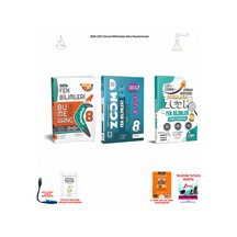 Günay 8. Sınıf Lgs Fen 065 300 Soru Hediyeli 3 Kitap Seti