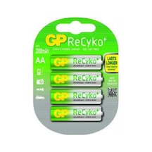 Gp Recyko 2000Mah 4Lü Aa Şarjlı Kalem Pil