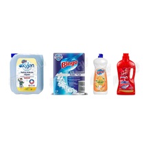 Bingo Çamaşır Suyu 4 Lt + Bulaşık + Bulaşık Deterjanı 650 Ml + Yüzey Tem. Fresh 2.5 Lt 4'lü Set Diğer