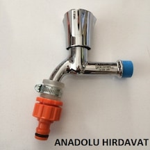 Otomatik Musluk Bağlantı Adaptörü Kelepçeli 1/2 Musluk (202156003)