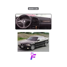 Bmw E36 Airbagsiz 1990-1998 Torpido Örtüsü Güneşten Korur Kolay Montaj Tam Uyum D2