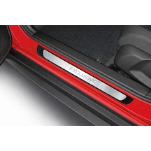 Renault Clio 3d Krom + Abs Kapı Eşiği Koruma Eşiği Exclusive Line 2012 Üzeri 4 Prç P. Çelik Parlak