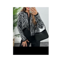 Çınar Boutique Standart Beden Yumoş Hırka-gri - Standart Gri Gri