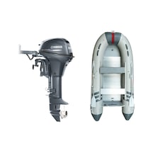 Marinport 3.30 Alüminyum Taban Şişme Bot + Yamaha 9.9 Hp Deniz Motoru