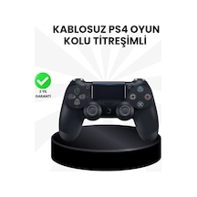 Şarjlı Kablosuz Ps4 Oyun Kolu Titreşimli Hassas Kontrol Krgltgsdorzıbnv8hlm