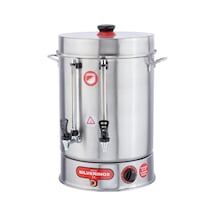 Işıkgaz Silverinox Metal Musluk 250 Bardak Çay Makinesi 23 L Çay Potu