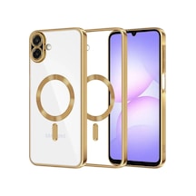 Samsung Galaxy A07 4g Kross Magneticsafe Kapak - Gold 0.2M-Çok Renkli