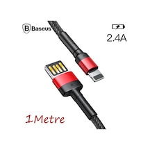 Baseus Cafule Special Edition Apple iPhone Uyumlu 2.4A 1M Hızlı Şarj Halat Us