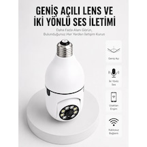 Mey İthalat Akıllı Güvenlik Kamerası Full Hd Görüntü Ve Gece Görüş Özellikli Yeni Nesil Diğer
