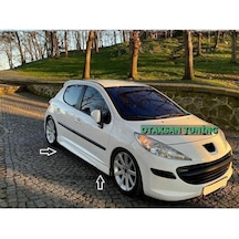 Peugeot 207 Yan Marşpiyel Takımı - Plastik