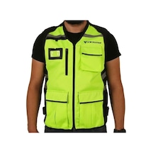 Motosiklet Reflektör Yelek Neon Motorcu Reflektif Yeleği
