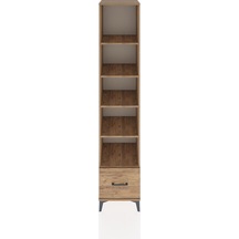 Hyperion Dolap 5 Raflı Tek Çekmeceli 44x44x221 Çam-çam Atlas Çam