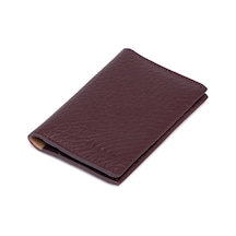 Tergan Mor Unisex Deri Kredi Kartlık 00266C48