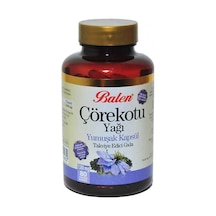 Balen Çörek Otu Yağı 1380 MG 80  Kapsül