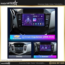 Chevrolet Cruze 2+32gb Kablosuz Carplay 2008-2015 Android 13 Nav