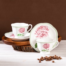 Perotti 16871-3 De Flore 2 Kişilik Porselen Kahve Fincan Takımı