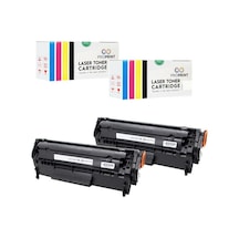 Proprint M1005 M1319 M1319F 2 Adet Uyumlu Toner 12A Q2612A