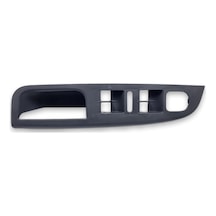 VW Jetta 2006-10 Sol Ön Kapı Cam Düğme Çerçevesi Siyah 1K4868049C