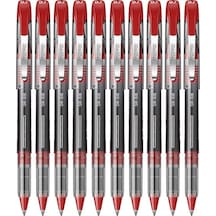 Kırmızı Pilot Kalem Sr-68 Roller Pen 10 Adet Scrikss Pilot Kalem 0.7 Mm Roller Uçlu Pilot Kalem İnce Uçlu Likit Mürekkep Kırmızı