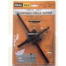 Meşem 40x300 Ayarlı Pergel Panç Seti Alçıpan Sunta Delme Panç Se
