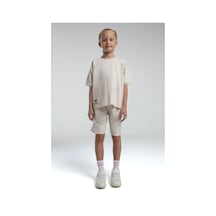 Rolypoly Kız Çocuk Krem Bermuda Takım Rp3592-c-v4 KREM