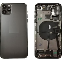 İphone 11 Pro Max İle Uyumlu Dolu Kasa Siyah