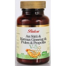 Balen Arı Sütü Polen Propolis Ginseng V-5