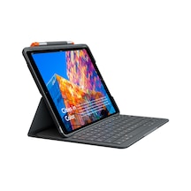 Logitech Slim Folio 9.7" Apple Uyumlu iPad  5 & 6. Nesil İçin Klavyeli Kılıf (İngilizce)