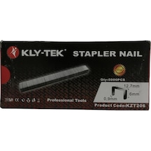 Kly-tek Seri Havalı Zımba Teli 0,9x12,7x6 Mm 5000 Adet 6'lı Paket