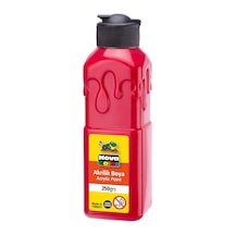 Nova Color Akrilik Boya 250 Gr Kırmızı Nc-3011 Çok Renkli
