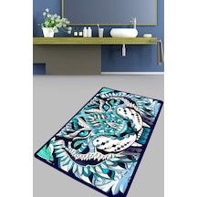 Bleu Tigre Banyo Halısı Djt 80X100 Cm