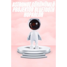 Gün Batımı Lambası Işık Arka Plan Projektör Sevimli Astronot Enerji Tasarruflu Diğer