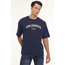 Lumberjack Ml Fran 11ıd111 4pr Lacivert Erkek Kısa Kol T-shirt Lacivert