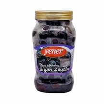 Yener Siyah Sele Zeytin 900 Gr Doğal Fermante Çok İri