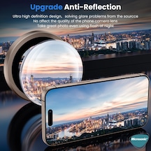 Microsonic Apple Uyumlu iPhone 17 Air Tekli Kamera Lens Koruma Camı Gümüş